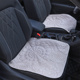 汽车坐垫女神车垫四季 垫车内纯棉座垫驾驶单片后排长条防滑垫纯色