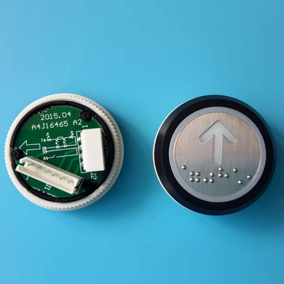 巨人通力电梯圆按钮A4J16467/A4J16463/A4J16465/A4J20057不锈钢