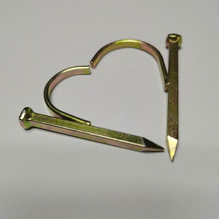 水泥钢钉管钩钉 水管线管码钉 20PPR一体勾丁子4分6分1寸