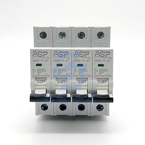 好货雷迅ASP浪涌保护器ASCB-T2-40-4 ASCB-T2-20-4后备保护器防雷