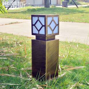 桦蒂斯户外庭院灯草坪灯室外led防水灯简约公园灯花园别墅柱灯