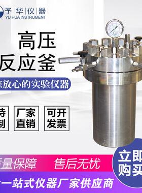 巩义予华简易型高压反应釜CF-1L2L3L5L10L20L高温高压消解罐