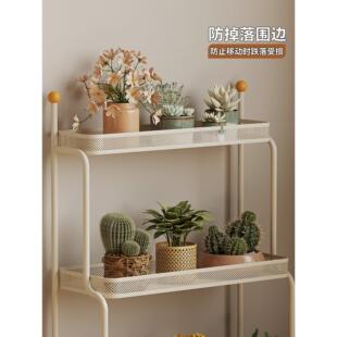 可动客花架厅落地阳台铁艺花绿盆架多层不占地73221绿萝多肉植置