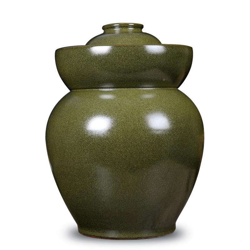 韩式景德镇陶瓷环ZOT泡铅菜坛腌菜腌罐无密封肉彷古茶叶保末釉腌