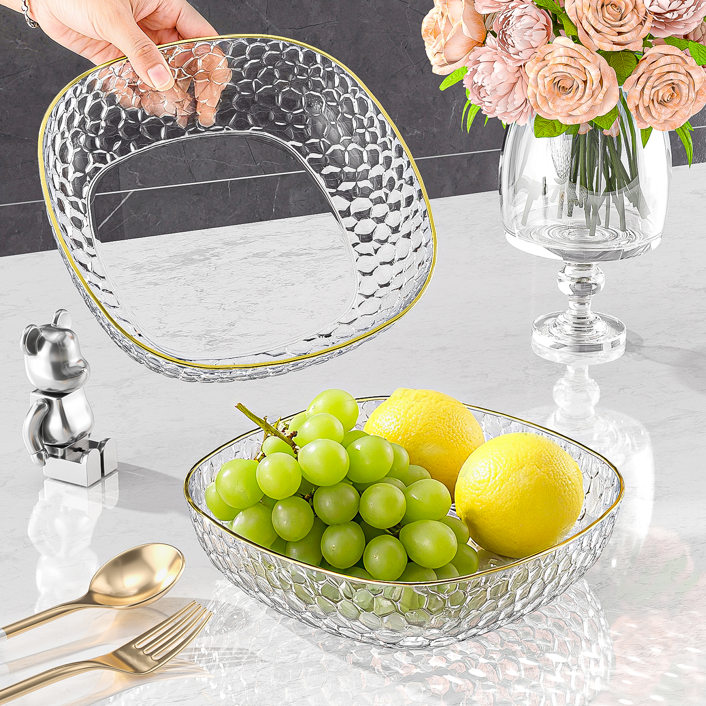 2025新款高颜值透明果篮