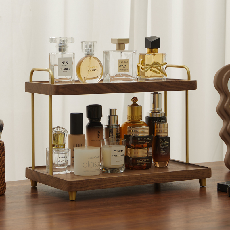 木述收纳整理镜柜下抽屉式