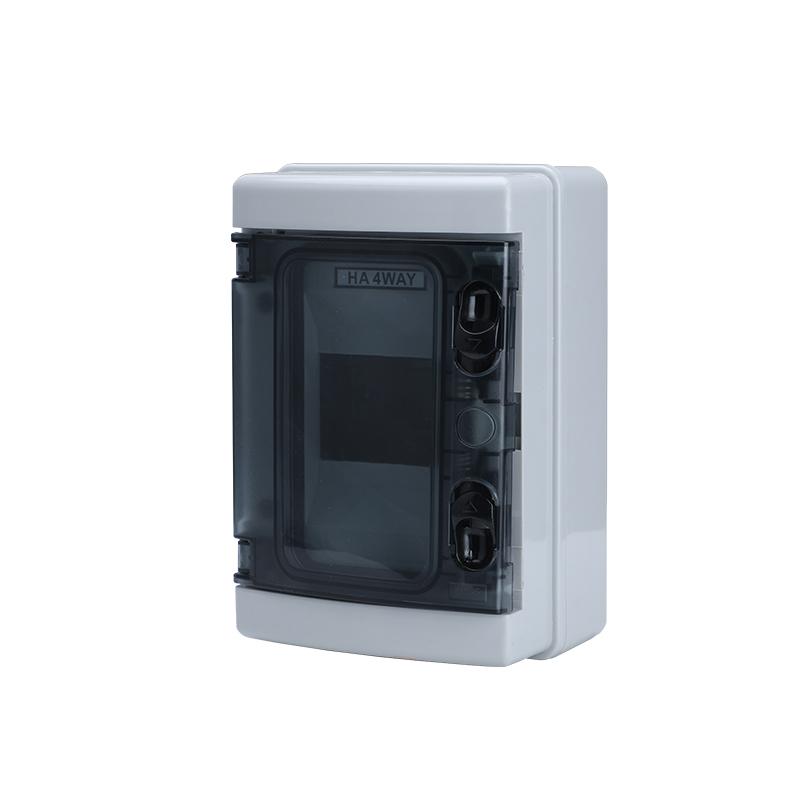HA配电箱 户E内外塑料防水照明回路箱 明装侧开门式C45空开盒 IP6