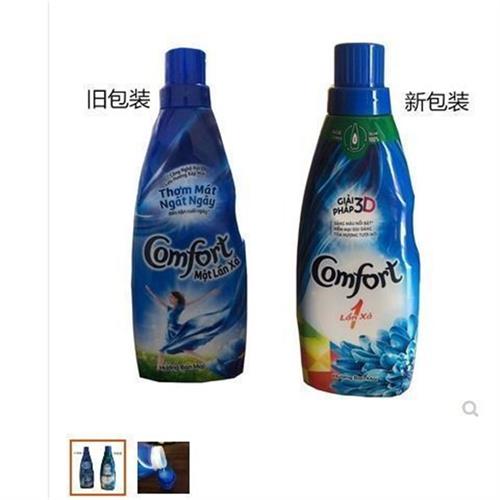 极速越南COMFOR衣物柔顺剂洗衣液 浓缩型兰花香 800ml