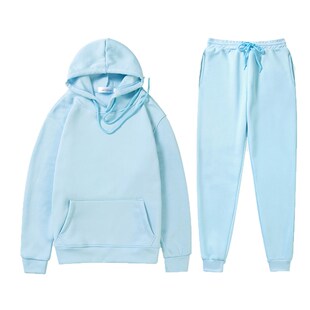 极速Two Hoodies Winter Hood Men Autumn Women Set Piece Pants