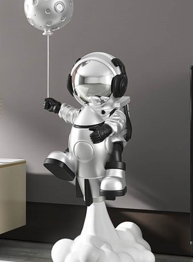 太空人客厅装饰摆件家居饰品大号太空人I电视柜沙发旁乔迁新居礼