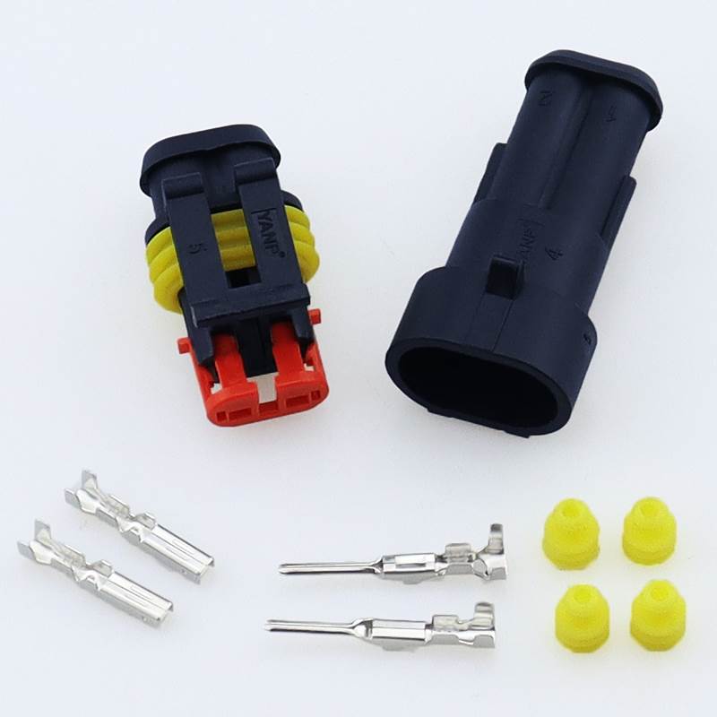 Promotion! 10 Kit 20pcs  2 Pin Way Waterproof Electrical Wir
