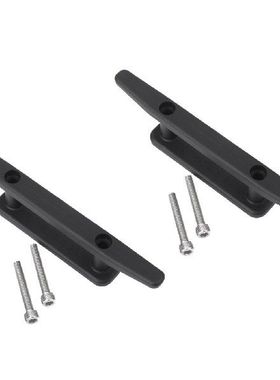 2 Pcsset 64 inch UV Resistant Black Nylon Kayak Canoe