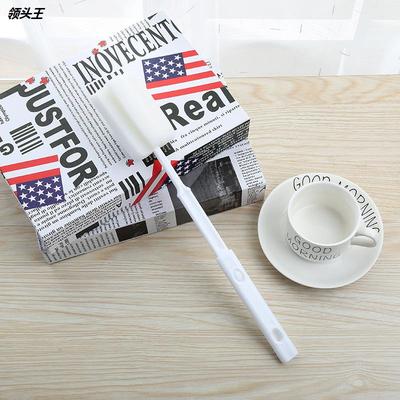 厂家塑料去污海绵杯刷长柄伸缩奶瓶玻璃杯茶渍清洗厨房清洁刷