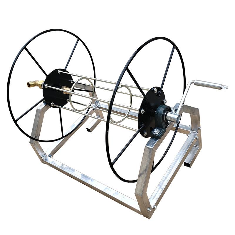 卷管器农用大流量绕管架一寸收放架挂式水管收纳缠绕架子收管器