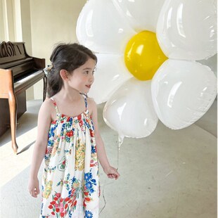 8岁童装 极速女童非洲洋装 clothes3 kid 演出吊带裙童裙African