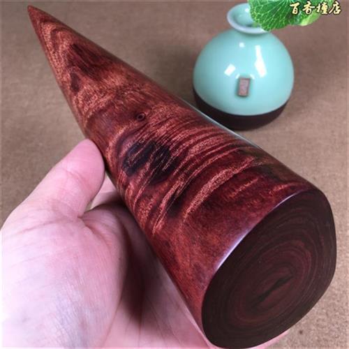 海南黄花梨鬼脸把玩棍棒原木料把玩木棒海南黄花梨防身棒擀面棍