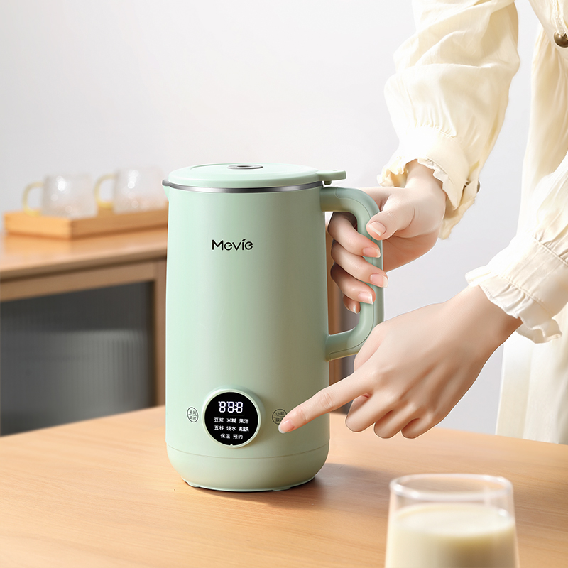 美薇豆浆机家用免煮破壁免过滤榨汁多功能全自动小型迷你1一2-3人