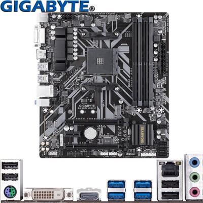 好货GIGABYTE B450M-DS3H  AMD Ryzen 3/5/7/9 1th.2th.3th.Athlo
