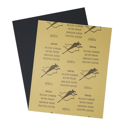 豹牌砂纸 3000目手板模型汽车漆面五金抛光水砂纸 猎豹水砂纸1000