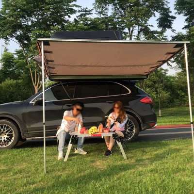 自驾游户外用品防雨凉棚车边帐露营野营汽车侧边天幕车载遮阳棚