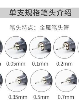 Copic Multiliner SP防水针管笔/铝管/可换笔头墨水囊/含细型号
