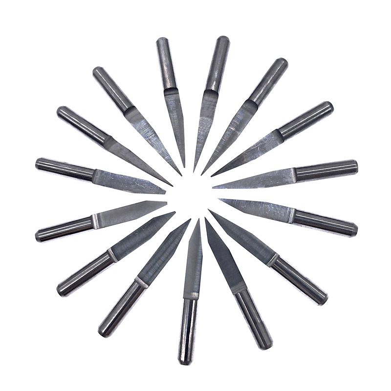 10pcs 10/15/20/25/30/40/45/60/90 Degrees PCB Engraving Bit V