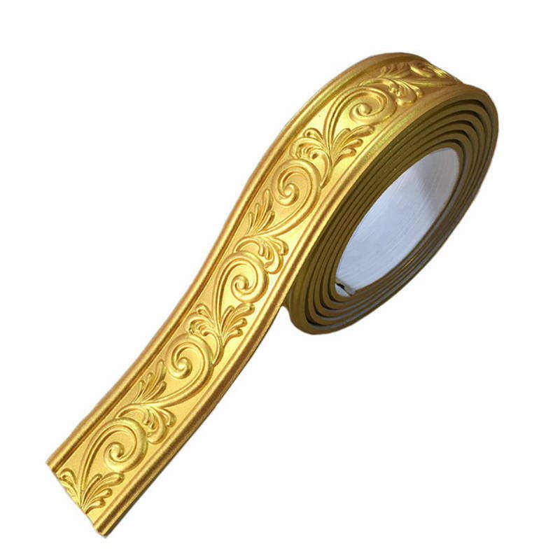 pvc软线条欧式弯曲造型线条仿石膏线电视背景墙边框线镜框 压边条