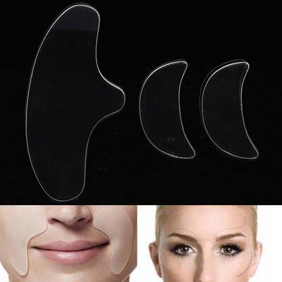 好货3Pcs Women Anti Wrinkle Face Eye Forehead Invisible Anti