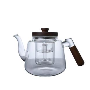 高硼硅玻璃侧把茶壶大容量可电陶炉煮茶蒸煮茶器家用内胆泡茶壶