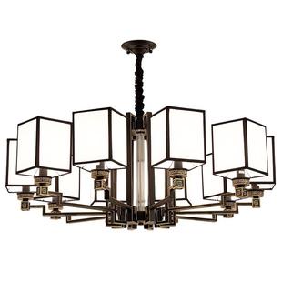 新中式 客厅吊灯大气家用简约中国风餐厅卧室书房大厅创意灯饰3228