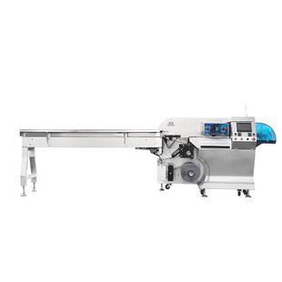 全自动枕式包装机五金零件合页手套梳打饼套袋高效包装