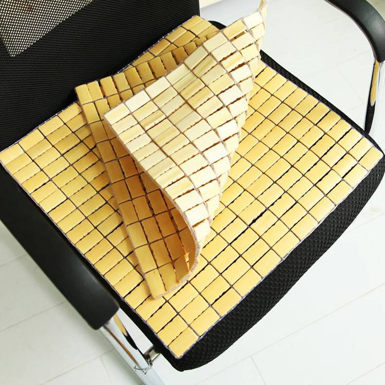 速发夏季凉竹坐垫办公室电脑椅垫夏天凳子椅垫席子汽车用座子透气
