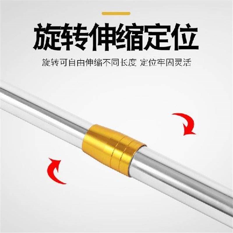速发不锈钢伸缩耙子河道清理工具池塘捞水草神器垃圾打捞钩子水下