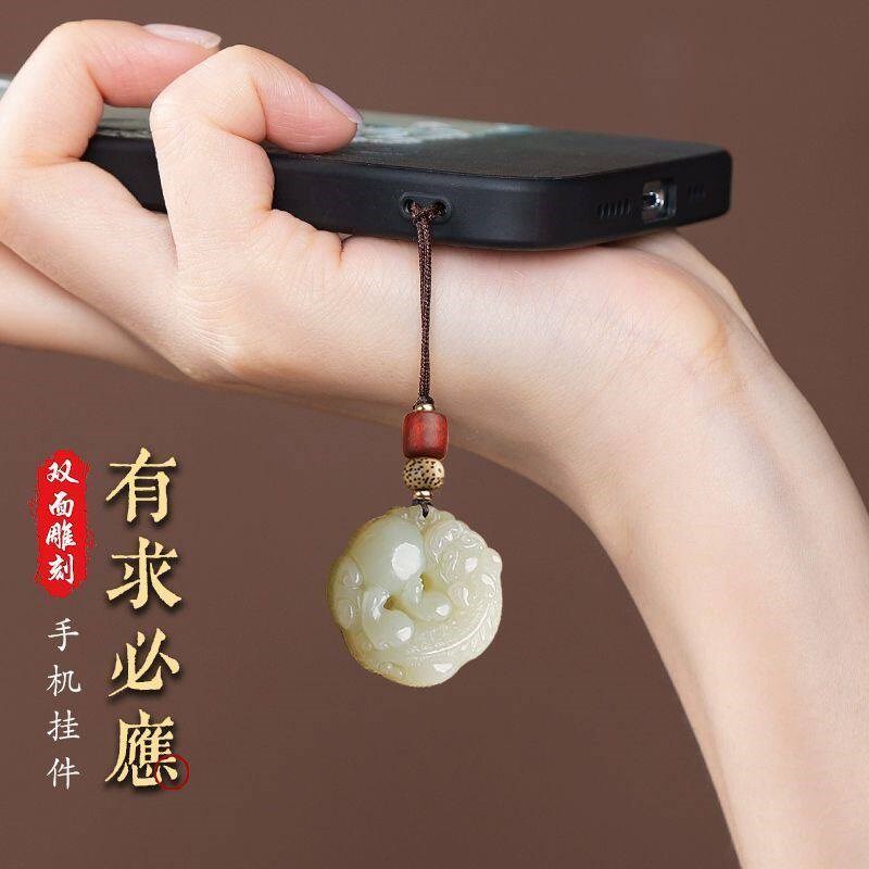 速发玄学挂件有求必应双面貔貅古风链挂绳吊坠挂饰挂