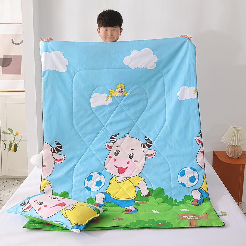 卡通儿童夏凉被幼儿园空调被宝宝午睡小被子婴儿盖被夏季薄款被芯