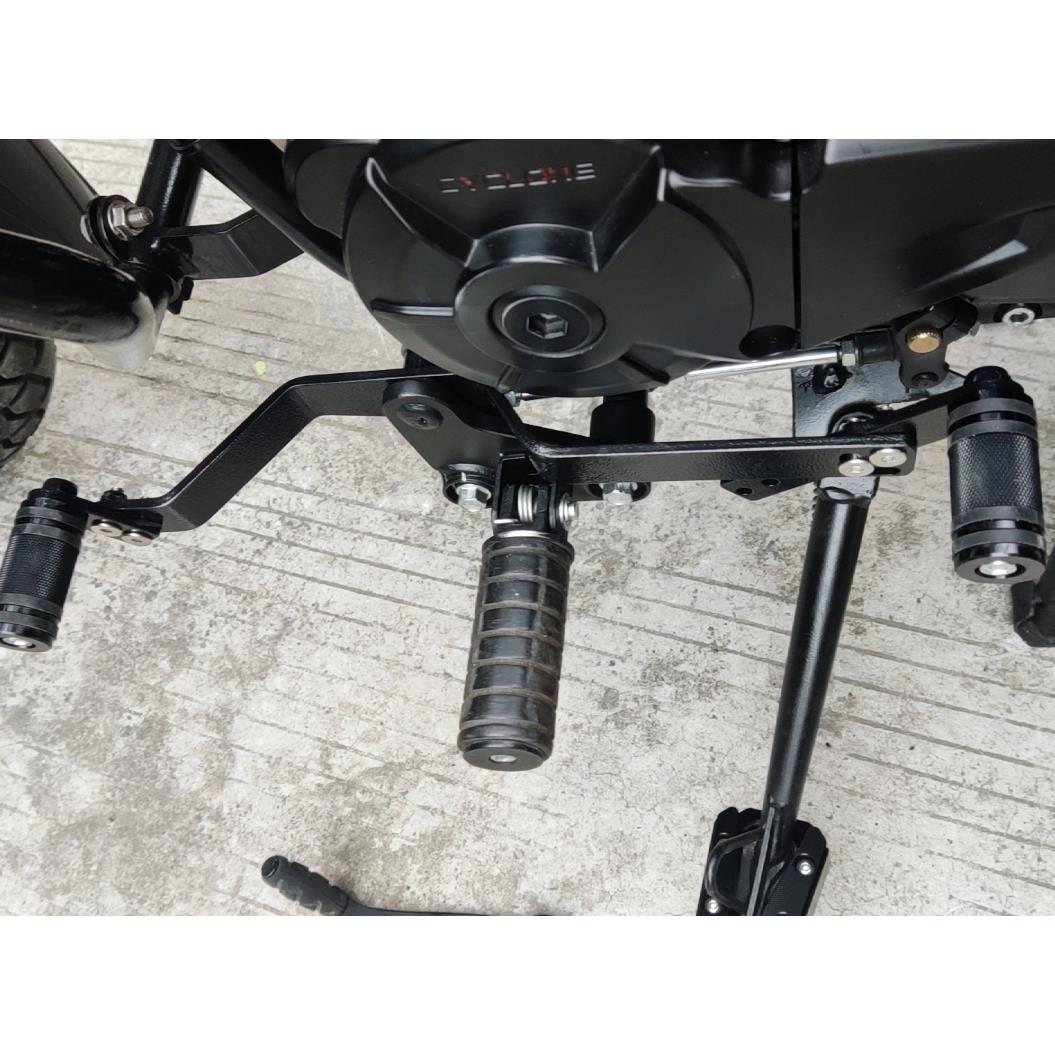 赛科龙 RA2 RA250 巡航摩托车加宽大前脚踏板换档杆档位脚踩