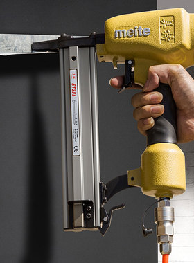 精选美特ST38L长嘴钢钉枪木工装修排钉枪 水电工线槽边龙骨固定气