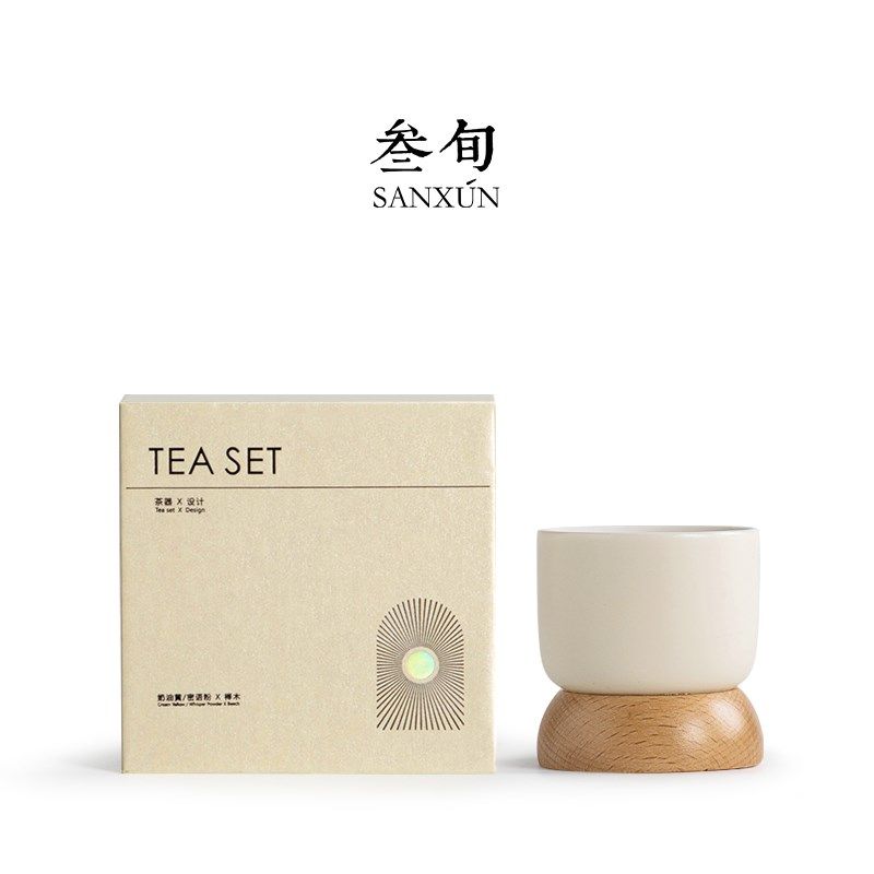 精选叁旬木馨茶杯主人杯陶瓷单杯家用简约个人喝茶专用品茗杯轻奢,餐饮具,茶杯,淘宝优惠券,粉丝福利购,淘宝优惠卷