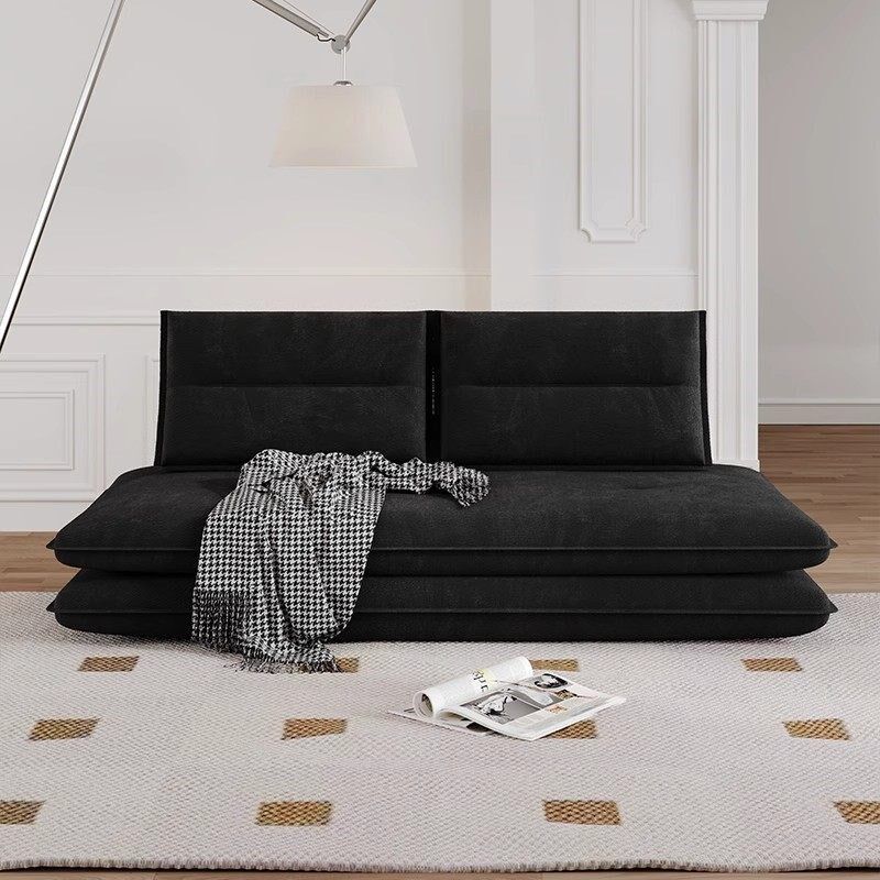 小户型布艺沙发床客厅单人一体两用可躺可睡双人款落地多功能沙发