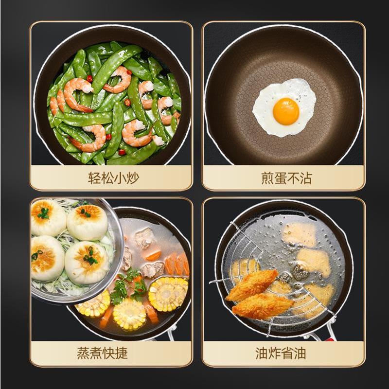 厂家直发316不锈钢奶锅泡面小煮锅小汤锅家用不粘宝宝辅食婴儿煎