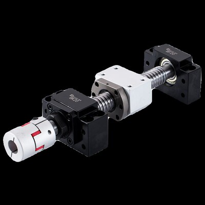 C5级研磨丝杆螺母高精度滚珠丝杆套装SFU 1605 2005 3205滑台模组