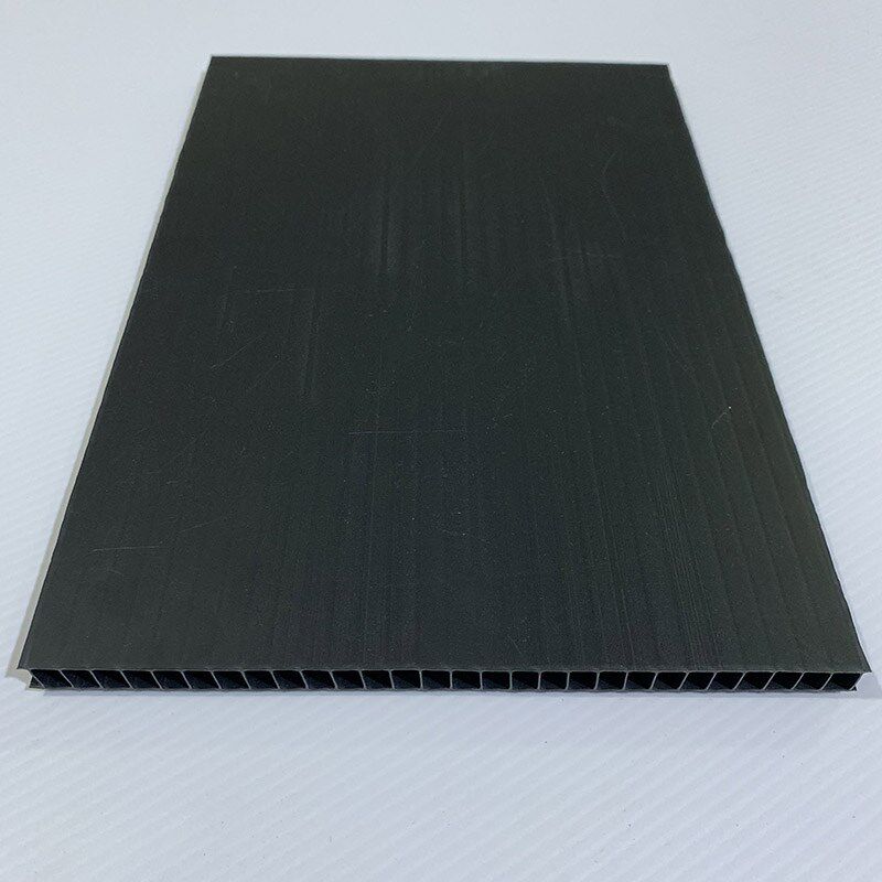 PP中空板黑色防静电隔板塑料垫板万通板平板瓦楞胶板替代纸板木板