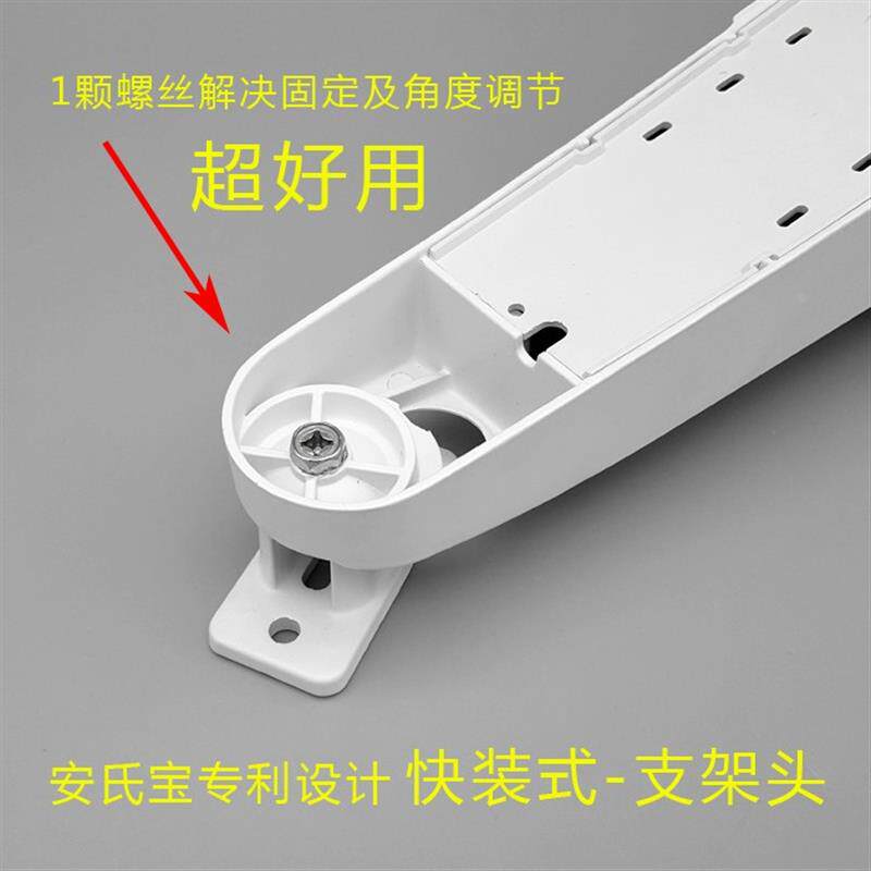 监控支架 铝合金 室外防水可POE分离器/电源一体式监控摄像机支架