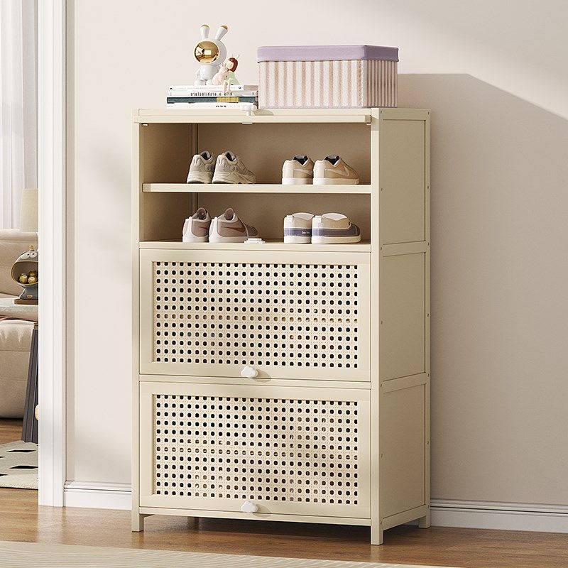 速发家层门口鞋济子简易室内屋用收纳神器经架型多用防尘鞋柜新款