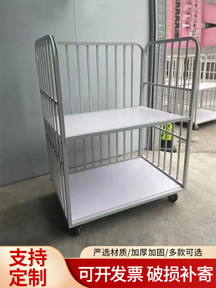 服装厂裁片车成衣周转车运料包装推布车面料成品堆放车手推车款