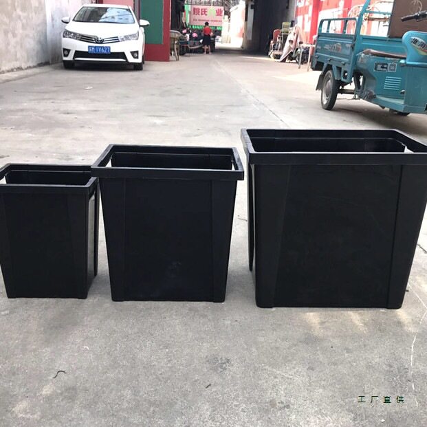 塑料醒花桶加厚特大号法式干花桶收纳深水鲜花桶专用养花店长方形