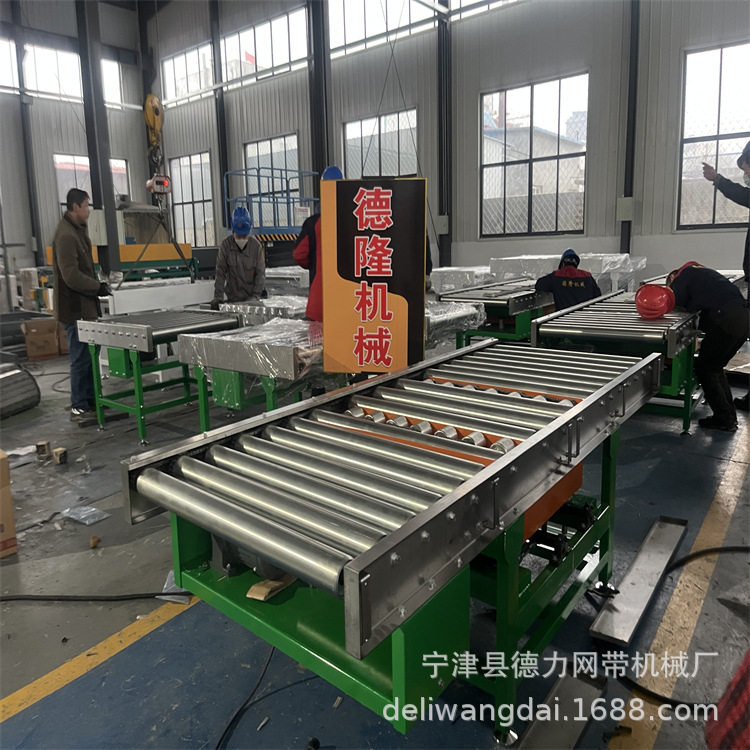 顶升移栽机滚筒输送机3D图纸