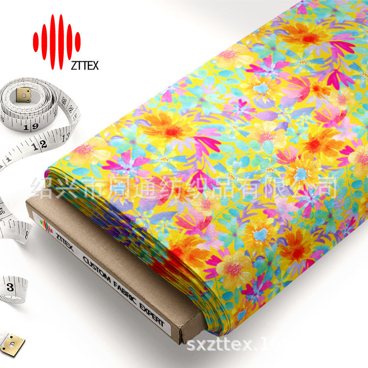 ZTTEX 包工包料 高色牢度 外贸供应 仿亚麻窗帘布