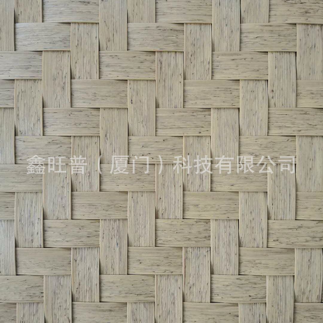 仿真藤编PVC竹编竹席防水防虫蛀阻燃材料尺寸齐全源头工厂批发
