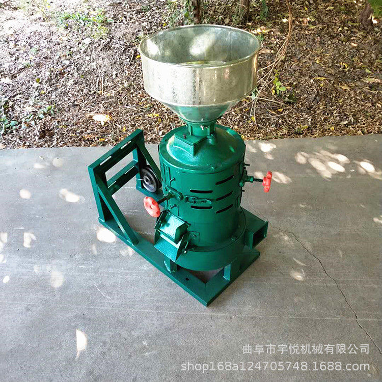 新款稻谷碾米机 家用水稻脱皮机 电动谷子去壳机